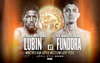 Erickson Lubin and Sebastian Fundora wbc stats interim title boxrec fight time date tv channel undercard schedule weights  super-welterweight oddschecker predictions