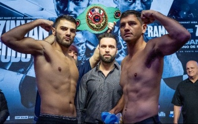 Erik Bazinyan vs Billi Facundo Godoy weights running order ringwalk times how to watch tv channel eye of the tiger live stream links canada time start boxrec results reports fights main event ESPN+ Punching Grace