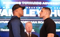 Fabio Wardley vs Justis Huni final press conference quotes Fabio Wardley and Justis Huni preview their WBA Interim heavyweight title fight frank warren tickets dazn start time how to watch fight odds