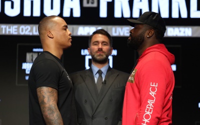 Confident Michael Polite-Coffie claims he manifested the Fabio Wardley fight boxrec joshua franklin undercard press conference images quotes ringwalks oddschecker