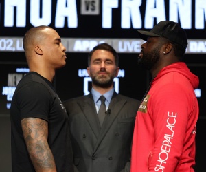 Confident Michael Polite-Coffie claims he manifested the Fabio Wardley fight boxrec joshua franklin undercard press conference images quotes ringwalks oddschecker