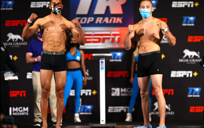 Felix Verdejo vs Will Madera official weights and running order