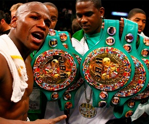 AI picks top 10 pound-for-pound boxers over the past 25 years floyd mayweather manny pacquiao andre ward canelo golovkin