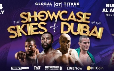 "Dangerous" Don Moore: "I will be the first man to defeat Mayweather I have the blueprint" boxrec roger oddschecker sparring partners Burj Al Arab Hotel in Dubai gym how old is he