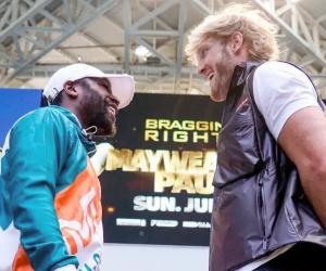 Floyd Mayweather announces ring return in exhibition match with Logan Paul on June 6 in Miami early odds how many rounds predictions oddschecker betting odds youtube channel