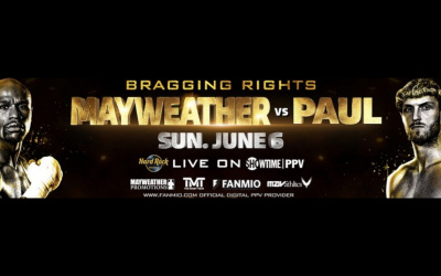 Floyd Mayweather vs. Logan Paul full undercard announced Jean Torres Viddal Riley Adrian Benton Micky Scala Jalil Hackett and Dorian Khan Jr. boxrec
