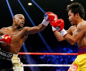 boxrec Manny Pacquiao and Floyd Mayweather set for rematch in 2024 vs conor mcgregor first second fight oddschecker how to watch livestream links tv channel exhibition bout many rounds old age japan