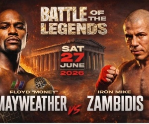 Floyd “Money” Mayweather ready to take on kickboxing legend in next fight vs "Iron" Mike Zambidis greece athens how to watch boxrec wiki