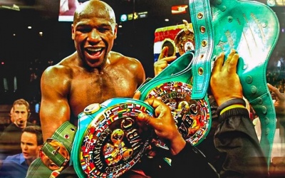 Floyd Mayweather is looking to break more records in the boxing ring following his clash with 'Iron' Mike Tyson
