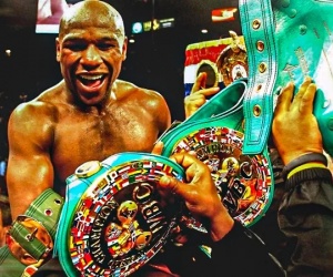 Floyd Mayweather is looking to break more records in the boxing ring following his clash with 'Iron' Mike Tyson