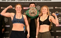 Francesca Hennessy vs Ellie Bouttell weigh-in results, running order, ringwalks, betting odds