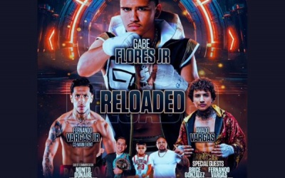Gabriel Flores Jr. and Julian Rodarte will contest the WBA Continental USA lightweight belt boxrec fight date time tickets predictions how to watch who wins highlights results