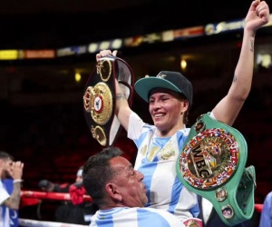 Gabriela “La Chucky” Alaniz conquers WBC, WBO and WBA flyweight titles against Marlene Esparza boxrec fight highlights female unified wiki watch next fight
