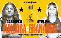Gabriela Fundora to defend undisputed title against Ayelén Granadino boxrec wiki fight date time dazn tv channel how to watch predictions results