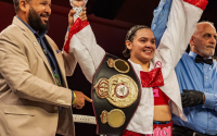 Gabriela Tellez challenges IBF World lightweight champion Elif Nur Turhan boxrec piedra boxlab promotions dazn how to watch predictions