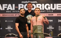 Galal Yafai vs Francisco Rodriguez final presser quotes boxrec how to watch what time start eddie hearn matchroom dazn