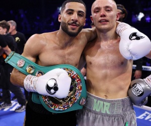 showtime sunny edwards galal yafai interim wbc flyweight title 112 pounds retirement birmingham olympic gold medalist former IBF world champion chris williams