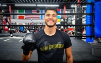 George Acosta feels stronger then ever at super-featherweight ahead of Cesar Villarraga clash boxrec fight time date tv channel thompsonn boxing live stream links interview