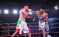 George "El Yuyu" Acosta defeats Cesar Villarraga to continue winning streak boxrec fight time date tv channel undercard watch highlights