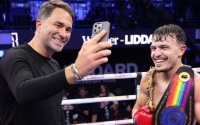 George Liddard makes history as the youngest ever British and Commonwealth middleweight champion kieron conway boxrec wiki eddie hearn york hall boxer essex