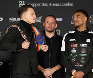 George Liddard vs Tyler Denny final press conference quotes I am bigger, stronger, faster and better in every aspect boxrec fight