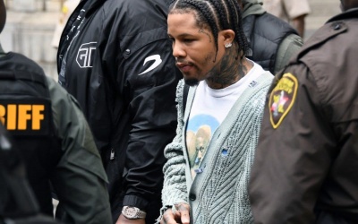 Gervonta Davis arrested a few days after being stripped of world title manhunt search what did he do bail miami wba lightweight world title fight lamont roach rematch