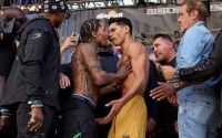 Gervonta Davis vs Ryan Garcia weigh-in results running order and ringwalk times Gervonta Davis vs Ryan Garcia official weights and fight schedule david morrell jr. what time start event dazn coverage
