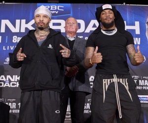 Gervonta “Tank” Davis picks exact round he'll "end" Lamont Roach in press conference quotes tale of the tape expert picks tips predictions ticketmaster