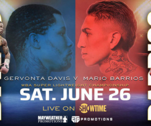 Carlos Adames Alexis Salazar in Gervonta Davis Mario Barrios SHOWTIME PPV Undercard Action This Saturday June 26 State Farm Arena in Atlanta in a Premier Boxing Champions Julian Williams vs Brian Mendoza injured injury