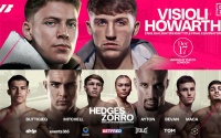 Festive fight night featuring Giorgio Visioli vs Joe Howarth Giorgio Visioli headlines the O2 against Dave Allen's protégé eddie hearn dazn how to watch indigo tickets prices
