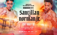 Unbeaten welterweights Giovani Santillan and Brian Norman Jr. to clash on Navarrete-Berinchyk card boxrec fight time date tv channel how to watch predictions oddschecker