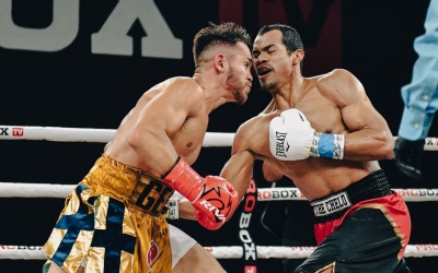 Major upset on ProBox Promotions card as Guido Emmanuel Schramm is decisioned by Johan Gonzalez chris glover Justin Pauldo boxrec Jerry Perez wednesday plant city results fight highlights watch