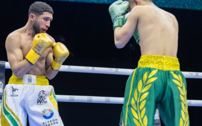 WBC Boxing Grand Prix featherweight tournament first-round draw results riyadh season dazn who won watch full fight highlights next round