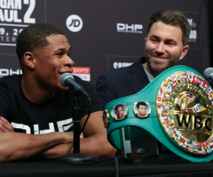 Eddie Hearn: Devin Haney could face 'Gary Russell Jr or Yuriorkis Gamboa' upon November ring return