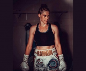 Scottish fighter Hannah Rankin (11-5, 2KOs) is celebrating becoming a two-time world champion after beating Swede Maria Lindberg (19-8-2, 10KOs) by unanimous decision to take the vacant WBA and IBO female world super-welterweight titles