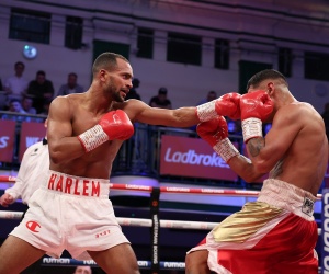 Harlem Eubank dropped and decisioned tough opponent Miguel Antin at the York Hall watch full fight highlights british super lightweight title champion dalton smith lewis ritson kalle sauerland next boxrec world rankings