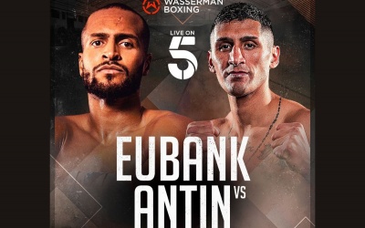 Harlem Eubank faces a late change of opponent in the headline slot at York Hall tomorrow night after illness ruled Christian Uruzquieta out of action miguel casario antin boxrec luke evans highlights fight