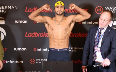 Harlem Eubank vs Miguel Antin weigh-in results running order and ringwalk times Christian Uruzquieta harry scarff channel jordan dujon start time live stream links boxrec when is matty harris on