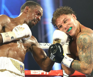 Jamel Herring retains world title via disqualification stoppage to set up Carl Frampton clash