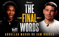 Abdullah Mason is ready to showcase his talents to the world as he takes on Sam Noakes on Saturday