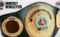 IBO release their monthly newsletter for April 2026 world champions schedule results ed levine erica petroni fight highlights email address contact details phone number