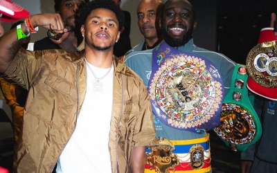 Shakur Stevenson urges Terence Crawford to hang up gloves