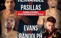 WBA Double Two WBA title fights tonight in New York naba gold Vic Pasillas Ryan Lee Allen Kenmon Evans Zachary Randolph