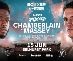 Jack Massey steps in for Michal Cieslak in European cruiserweight title fight against Isaac Chamberlain boxrec polish pole vacant injured injury tickets selhurst park crystal palace fc stadium