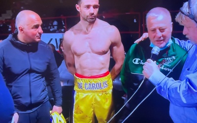 Trainer Italo Mattioli believes experience will be key in Giovanni De Carolis fight with Daniele Scardina boxrec tv channel dazn