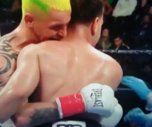 Danny García vs Ivan Redkach bites bit biting fine