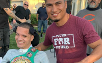 Californian prospect Izaac Colunga in the most important fight of his life after shooting