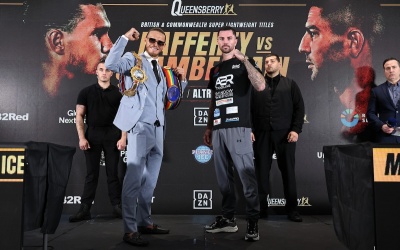 Jack Rafferty and Mark Chamberlain have their final say before super-lightweight sizzler boxrec frank warren wiki british commonwealth oddschecker dazn how to watch