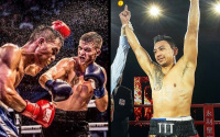 Jackson England and Steve Gago WBC