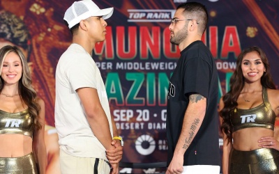 Jaime Munguia faces unbeaten Erik Bazinyan in first fight with Top Rank how to watch espn